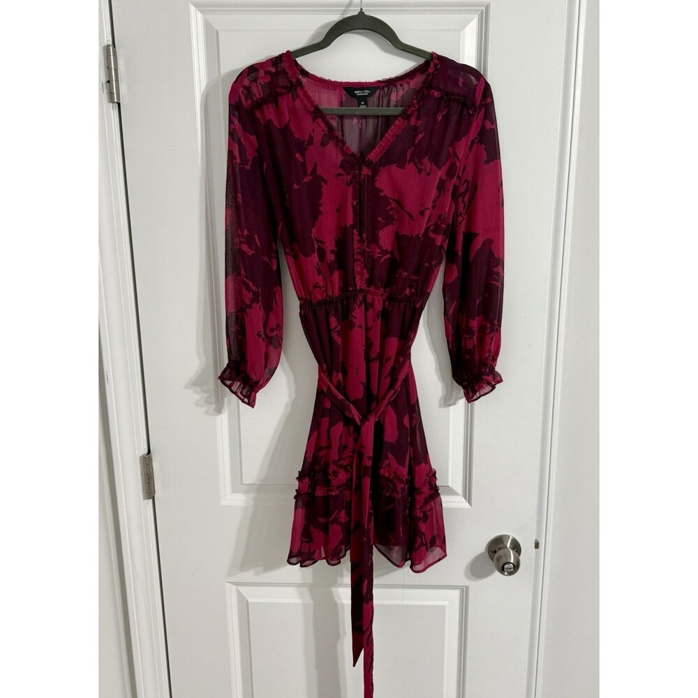 Simply  Vera Vera Want Ruffle Day Dress Medium